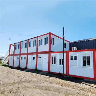 Utvidbart prefabrikert hus